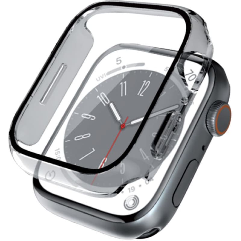 CRONG Θήκη Crong Hybrid για Apple Watch 41mm - Clear