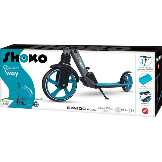 Παιδικό Πατίνι Δίτροχο AS Company Shoko BW 200 Plus - Μπλε image 8