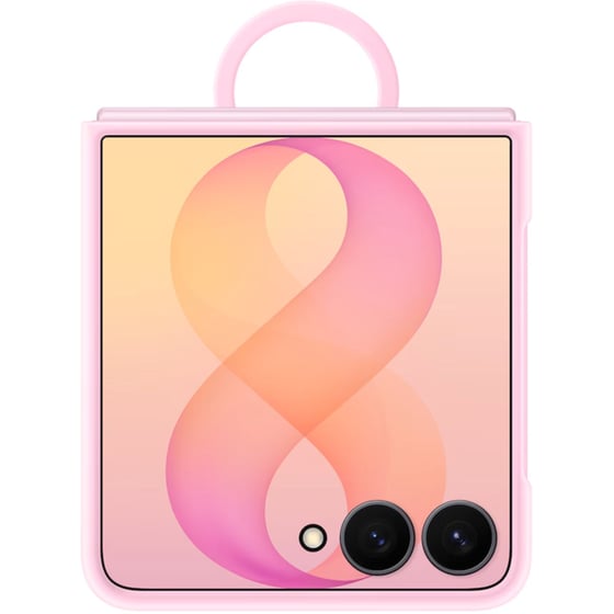 Θήκη Samsung Galaxy Z Flip8 - Samsung Silicone Ring Magnet Case - Pink image 0
