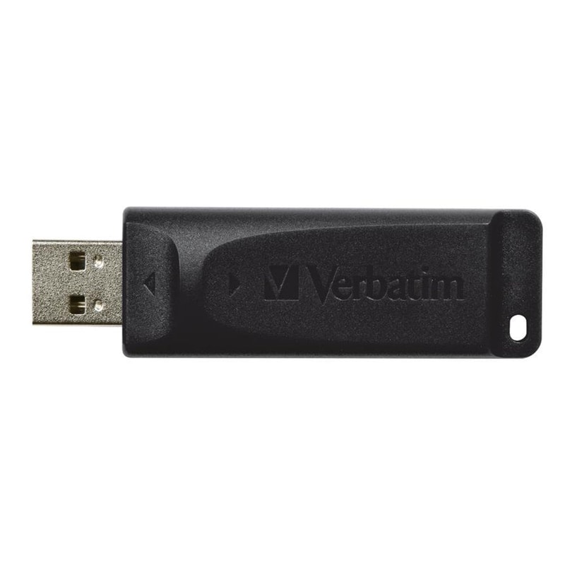 USB stick Verbatim Slide 16GB 2.0 98696 Μαύρο