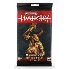 Warcry: Maggotkin Of Nurgles Daemons Cards Warhammer: Age of Sigmar GAMES WORKSHOP