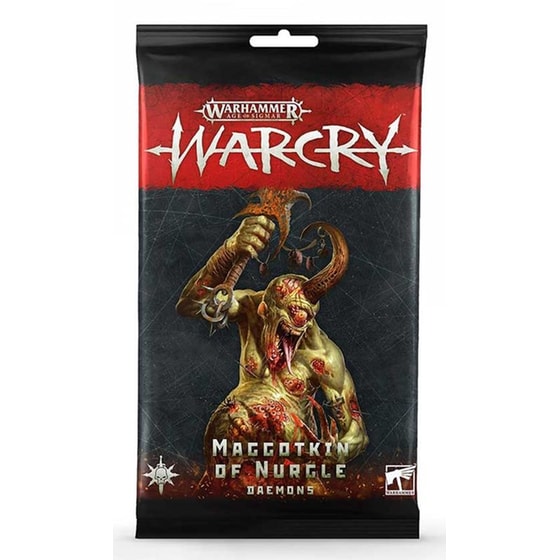 Warcry: Maggotkin Of Nurgles Daemons Cards Warhammer: Age of Sigmar GAMES WORKSHOP image 0
