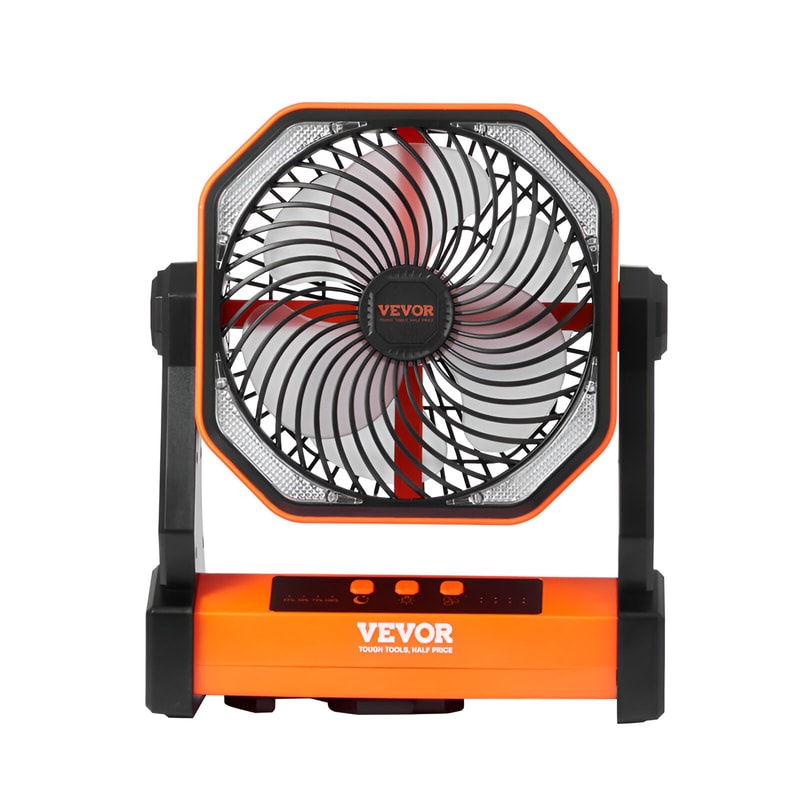 VEVOR VEVOR CDFSTS8YCF00WI7VAV9 Επαναφορτιζόμενος Ανεμιστήρας Επιτραπέζιος