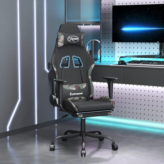 Καρέκλα Gaming VIDAXL 345490 με Υποπόδιο image 10