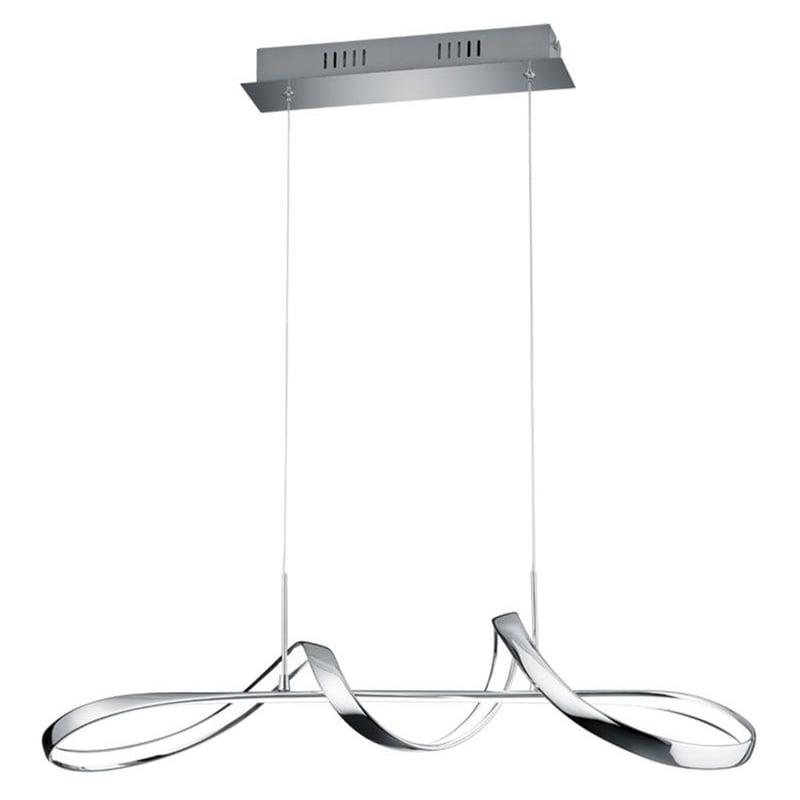 REALITY Κρεμαστό Φωτιστικό Οροφής Reality Perugia Μεταλλικό - Χρώμιο