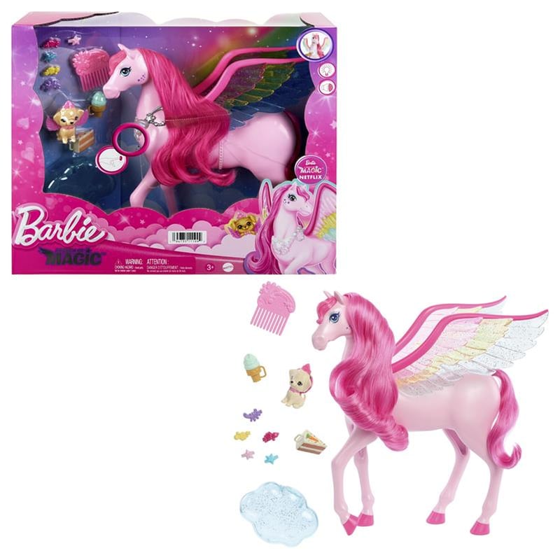 MATTEL Κούκλα Barbie A Touch Of Magic Μαγικός Πήγασος