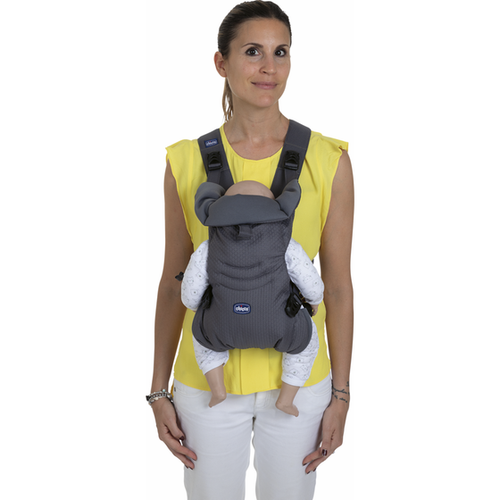 Chicco Μάρσιπος Easy Fit Moon Grey για Παιδί έως 9 kg image 2