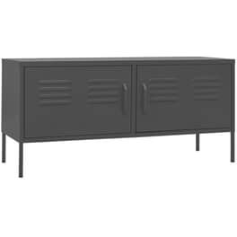 Έπιπλο Τηλεόρασης VidaXL Ατσάλι 105x35x50cm - Ανθρακί