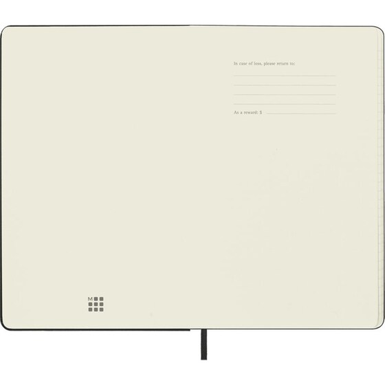 Ημερολόγιο Εβδομαδιαίο Moleskine 2025 12M Οριζόντιο Large Black Hard image 4