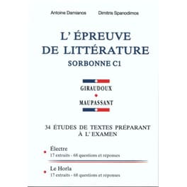 L' Epreuve de Littérature Sorbonne C1