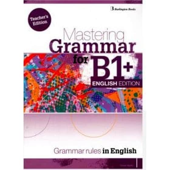 Mastering Grammar For B1+, English Edition Teacher's Edition image 0