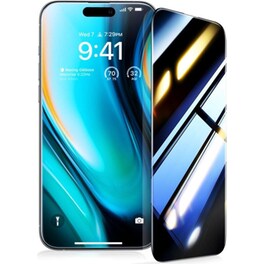 Προστατευτικό οθόνης Apple iPhone 16 Pro - Torras Privacy  Tempered Glass 9h - Black