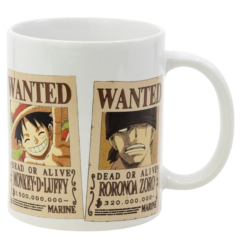 STOR Κούπα Stor One Piece Wanted Κεραμική 325 ml - Πολύχρωμη
