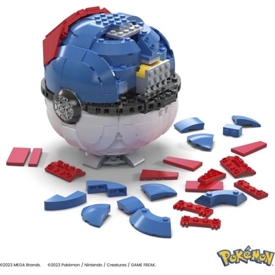 Mega Pokemon Jumbo Great Ball Με Φως image 3