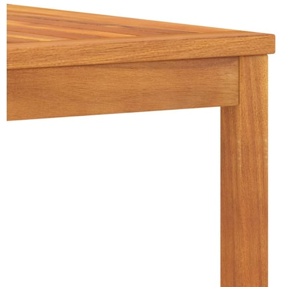 Τραπέζι Εξωτερικού Χώρου VidaXL από Ξύλο 100x50x33 cm - Kαφέ image 4
