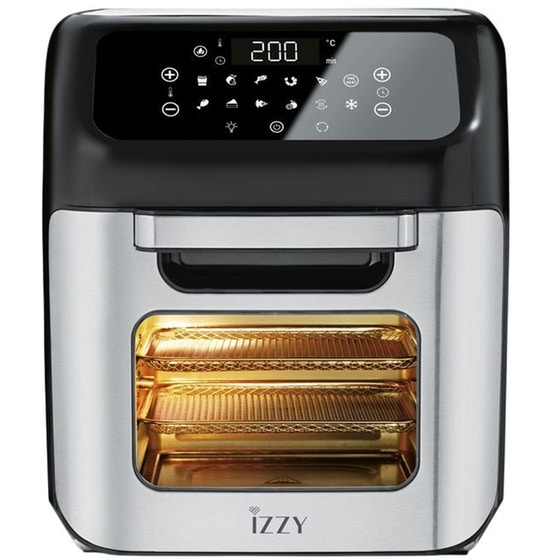ΙΖΖΥ IZ-8205 XL 6 σε 1 με Πόρτα 1800 W 12 L Ασημί Φριτέζα Αέρος image 0