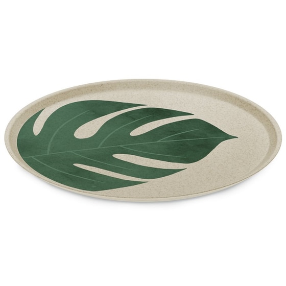 Σετ Μεγάλα Πιάτα Koziol Monstera 4 τμχ 24 cm - Nature Desert Sand image 1