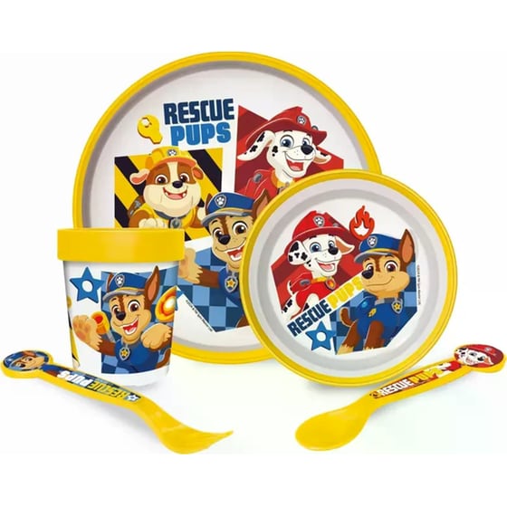 Σετ φαγητού Stor Paw Patrol Rescue Pups 5 Τεμάχια image 1