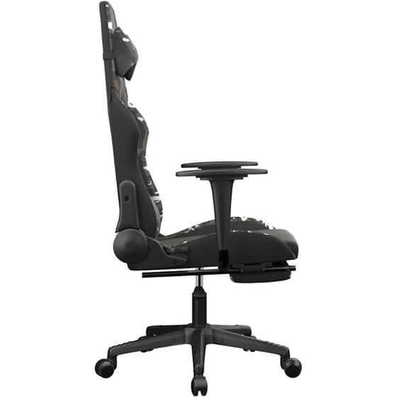 Καρέκλα Gaming VIDAXL 345444 με Υποπόδιο από Τεχνητό Δέρμα image 1