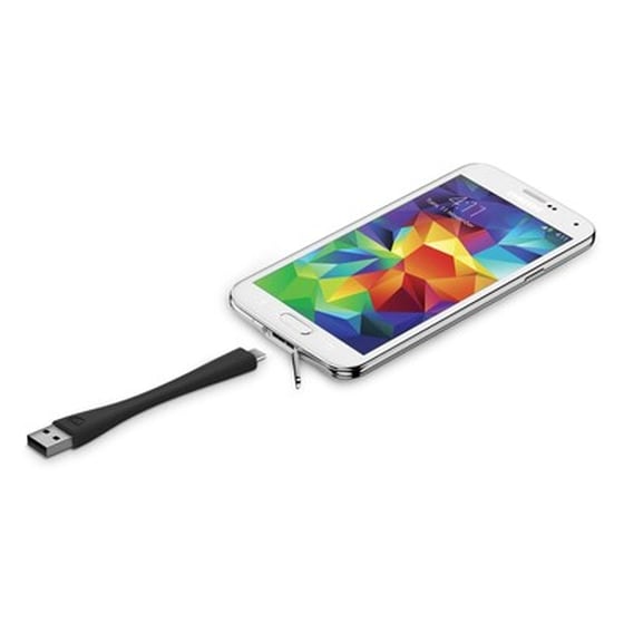 Καλώδιο δεδομένων Mophie Memory-flex Micro USB 0.1m - Black image 2
