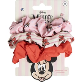 Λαστιχάκια Μαλλιών Scrunchie Cerda Minnie Mouse - 3 Τεμάχια
