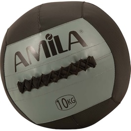 Μπάλα Wall Amila Κατάλληλη για Ενδυνάμωση 10 kg 35 cm από Βινύλιο - Γκρι