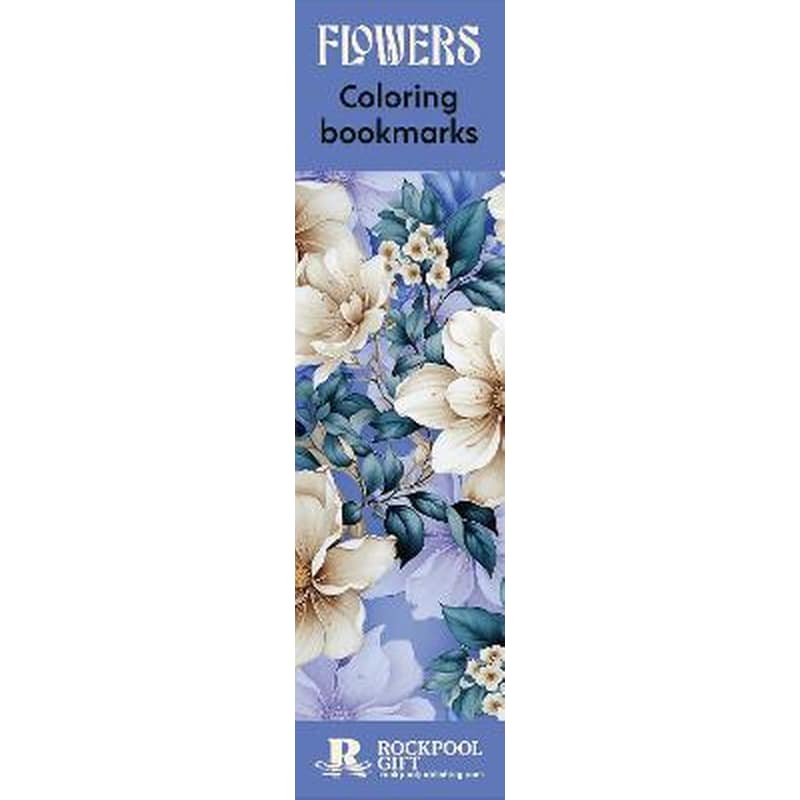 Flowers Coloring Bookmarks