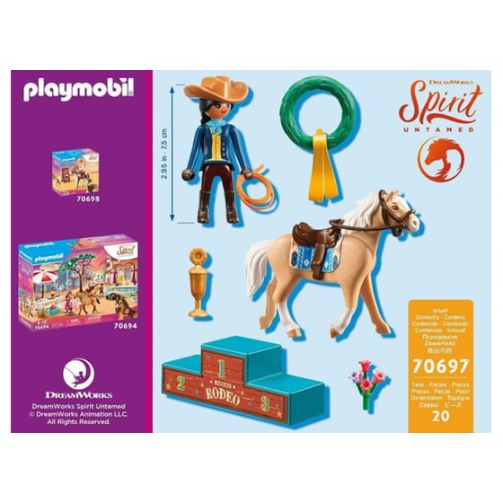 PLAYMOBIL® DreamWorks Spirit Untamed H Pru στο Rodeo (70697) image 1