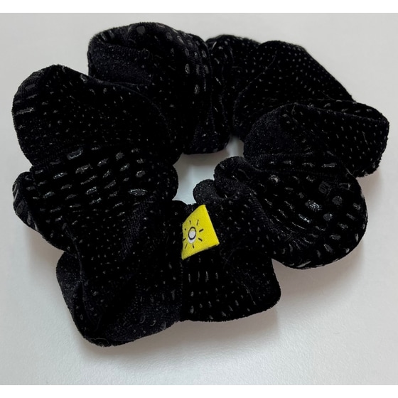 Λαστιχάκι Μαλλιών Scrunchie Always on Sunday Velvet - Μαύρο image 0