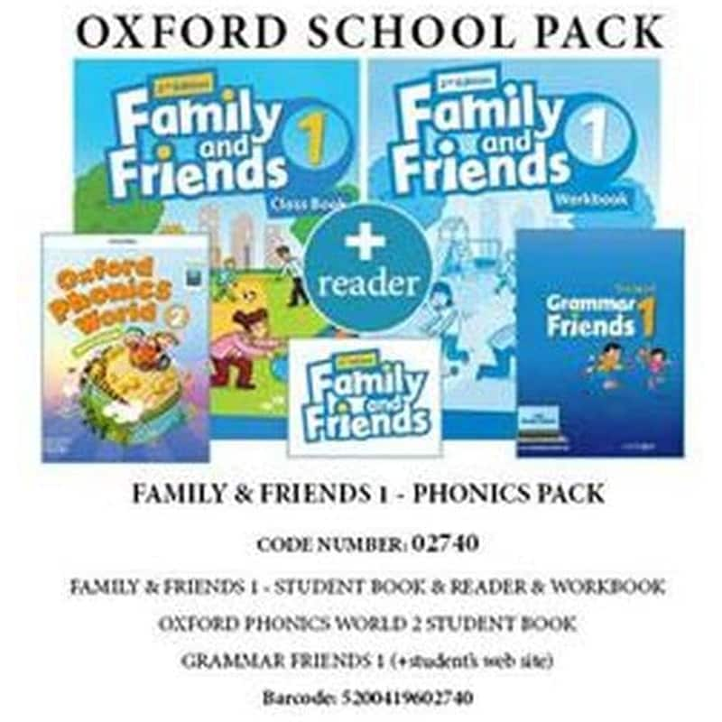 Family 1 Phonics Pack - 02740