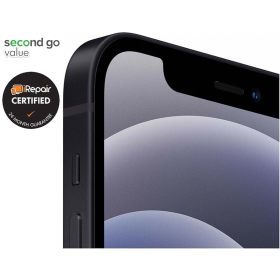 Μεταχειρισμένο Apple iPhone 12 Mini 64GB Black second go value Certified by iRepair image 3
