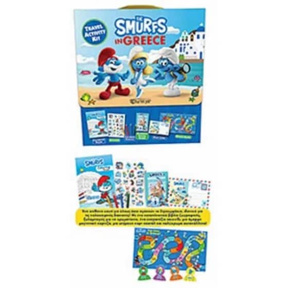 Κουτί δραστηριοτήτων στρουμφάκια - αγγλικά image 0