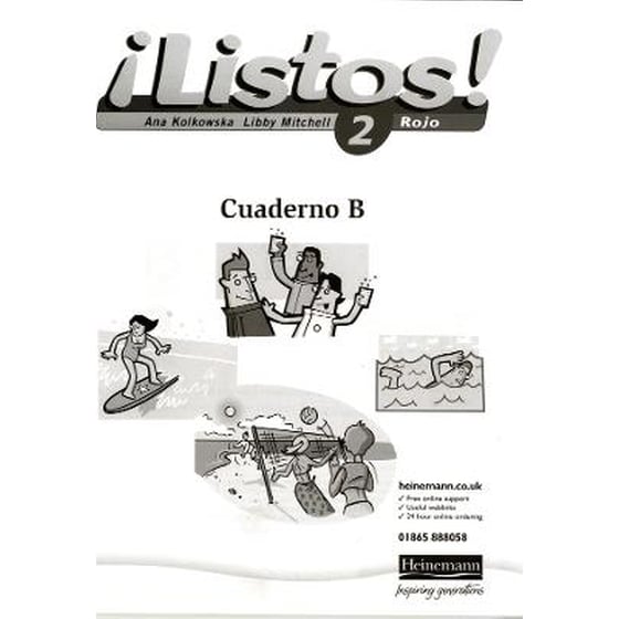 Listos! 2 Rojo Workbook (Pack of 8) image 0