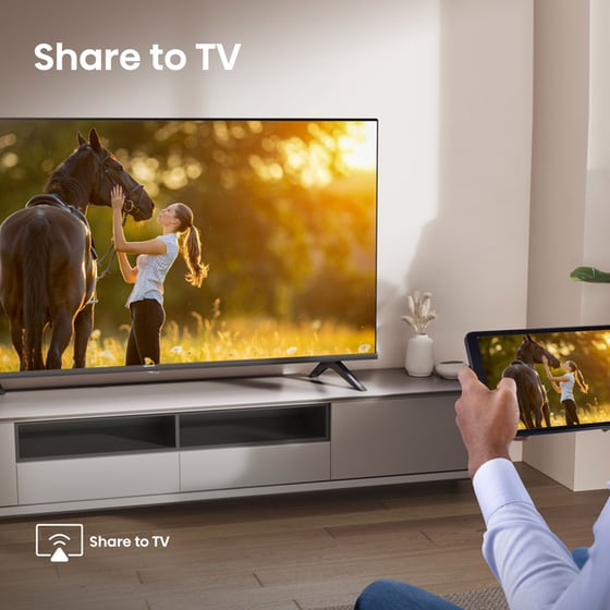 Hisense LED 40" Full HD Smart Τηλεόραση 40A4Q image 6