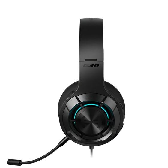 Edifier G30 II Gaming Ασύρματα Ακουστικά USB με RGB Φωτισμό - Μαύρα image 1