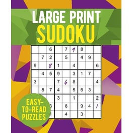 Large Print Sudoku