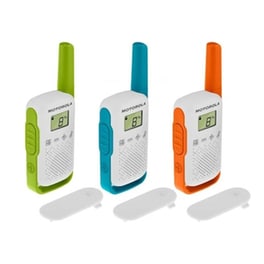 WALKIE TALKIE MOT.T42 16CH.4KM.CLR KIT3