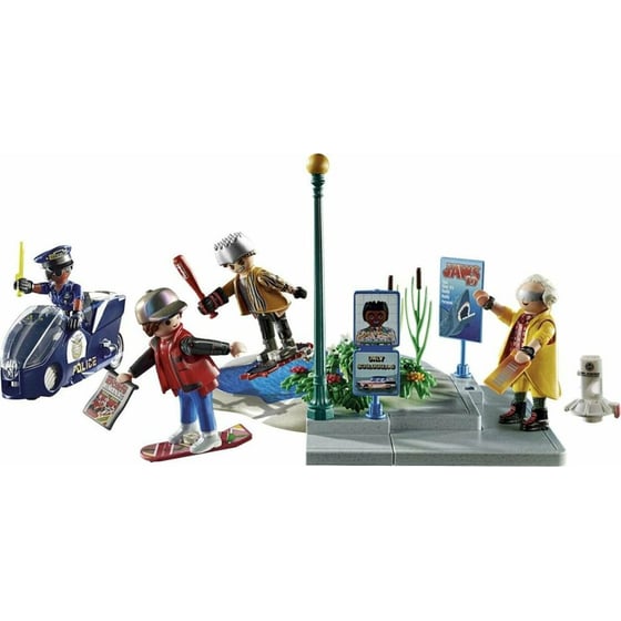 PLAYMOBIL® Back to the Future Μέρος 2ο Περιπέτειες με τα Ιπτάμενα Πατίνια (70634) image 1