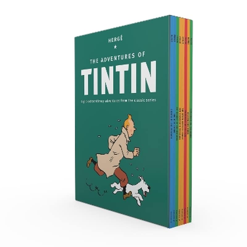 The Adventures of Tintin: 8 Title Paperback Boxed Set