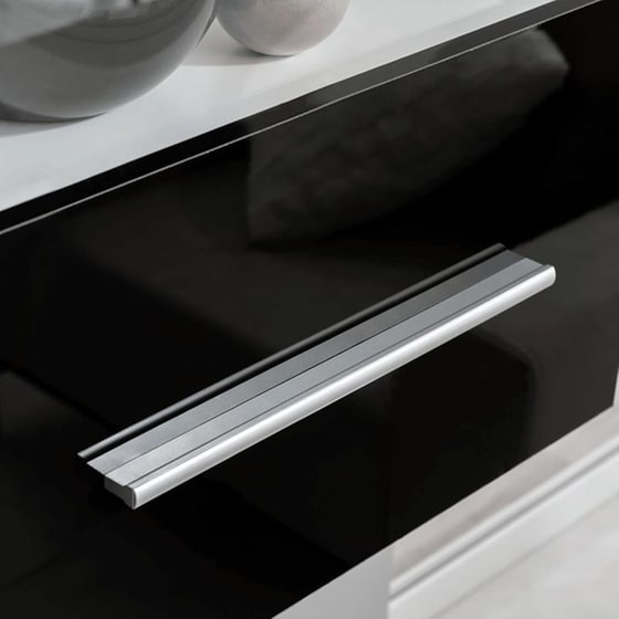 Έπιπλα Τηλεόρασης VidaXL Μοριοσανίδα 5 Τμχ 240x33x105.5cm - Μαύρο image 3