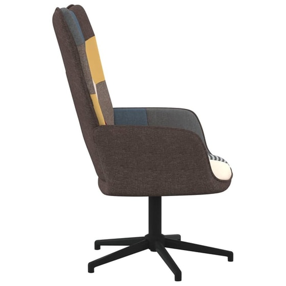 Πολυθρόνα Relax VidaXL Σχέδιο Patchwork από Ύφασμα image 3