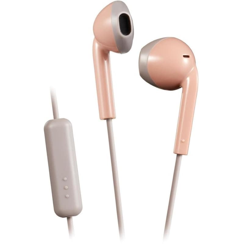 JVC Ακουστικά Handsfree JVC HA-F19M 3.5mm Jack - Ροζ