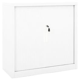 Ντουλάπι Γραφείου VidaXL από Ατσάλι 90x40x90 cm - Λευκό