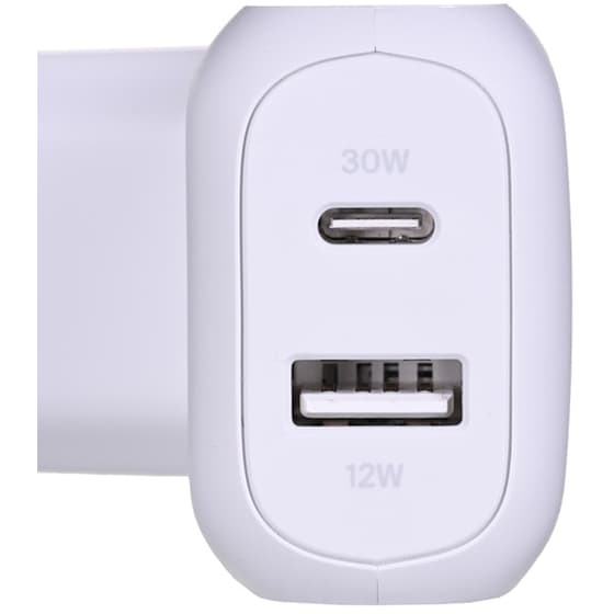 Φορτιστής Πρίζας Belkin WCB009VFWH USB-C/USB-A 42W - White image 2