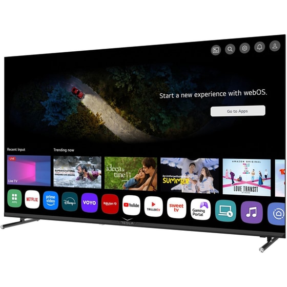 Tesla LED 50" 4K Smart Τηλεόραση 50E655BUW image 3