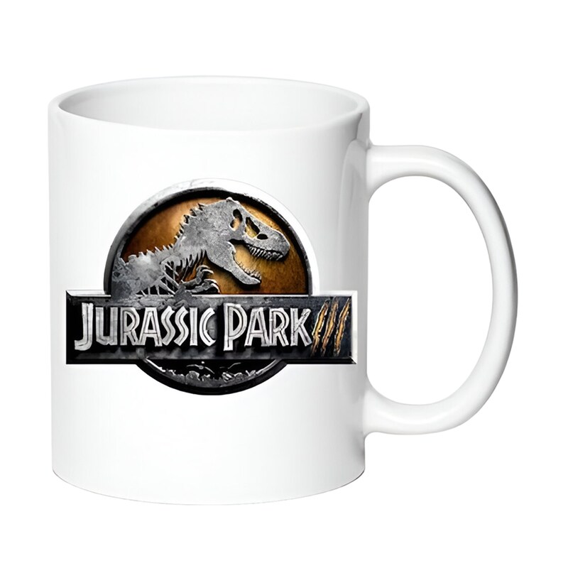OEM Κούπα Jurassic Park Κεραμική 330 ml - Λευκό