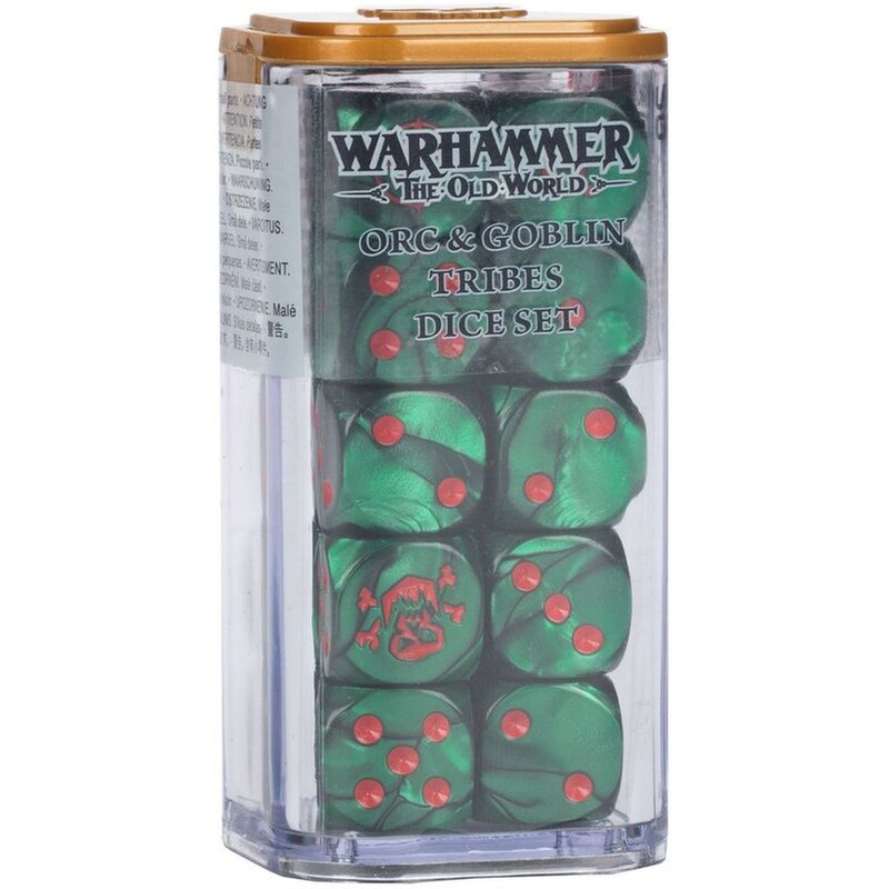 GAMES WORKSHOP The Old World Orc And Goblin Tribes Dice Warhammer GAMES WORKSHOP