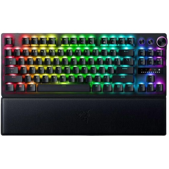 Razer Huntsman V3 Pro Tenkeyless 8KHz Οπτικό Gaming Πληκτρολόγιο με με Magnetic διακόπτες και RGB - Μαύρο image 0