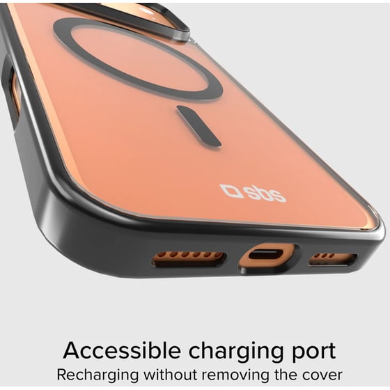 Θήκη Apple iPhone 17 Pro - SBS MagSafe Cover Case - Black image 5