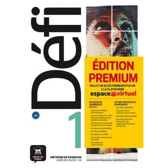 Defi - Livre de l'eleve + CD 1 (A1) - EDITION PREMIUM image 0